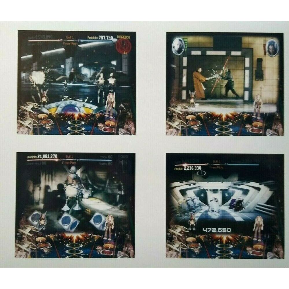 Star Wars Episode 1 Pinball Press Photo Original Unused Promo Game Vintage #2